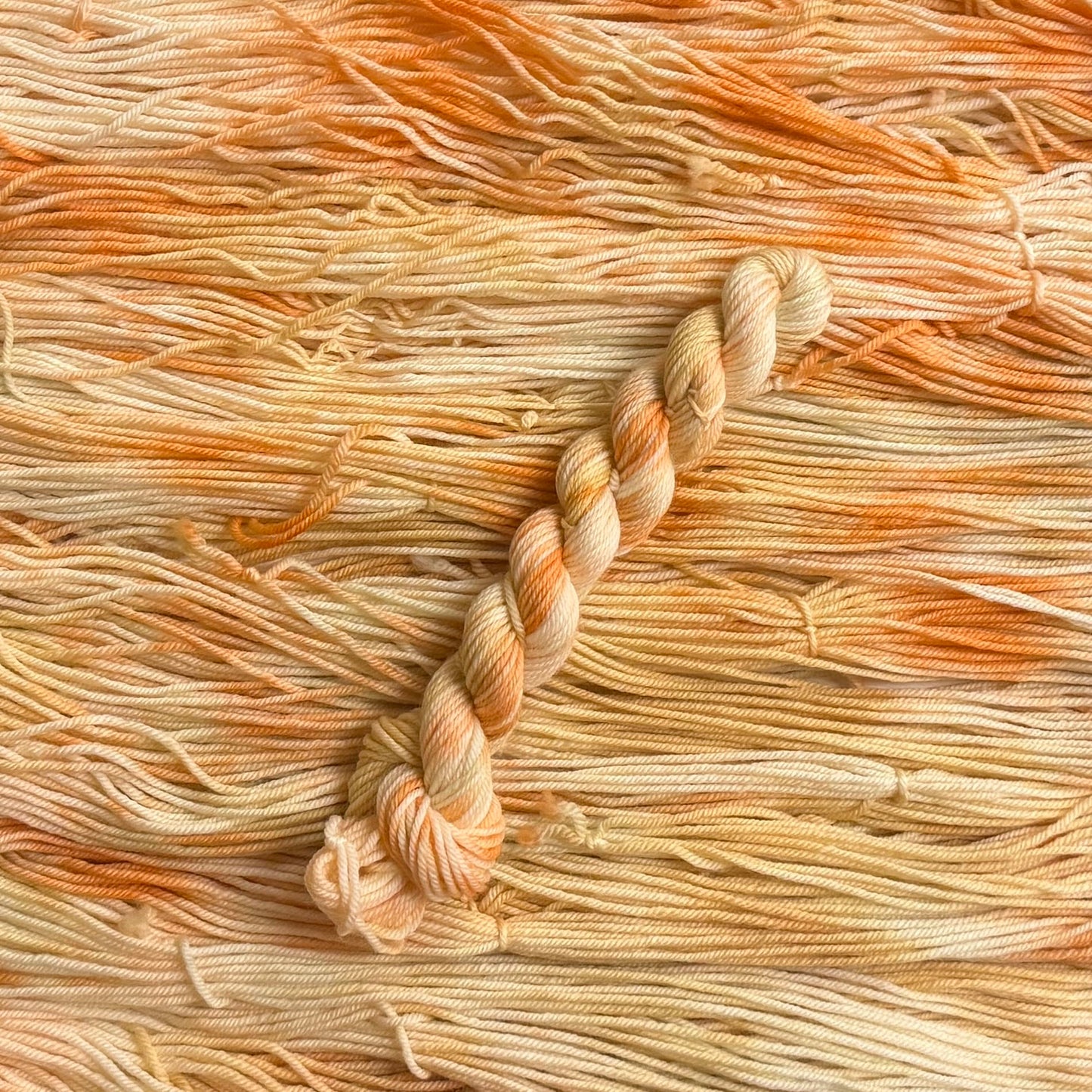 Mountaintop Yarn Minis Peach Cobbler - 20g Mini Skein - DK Yarn