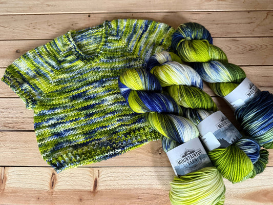 Mountaintop Yarn Monet's Water Lillies Yarn