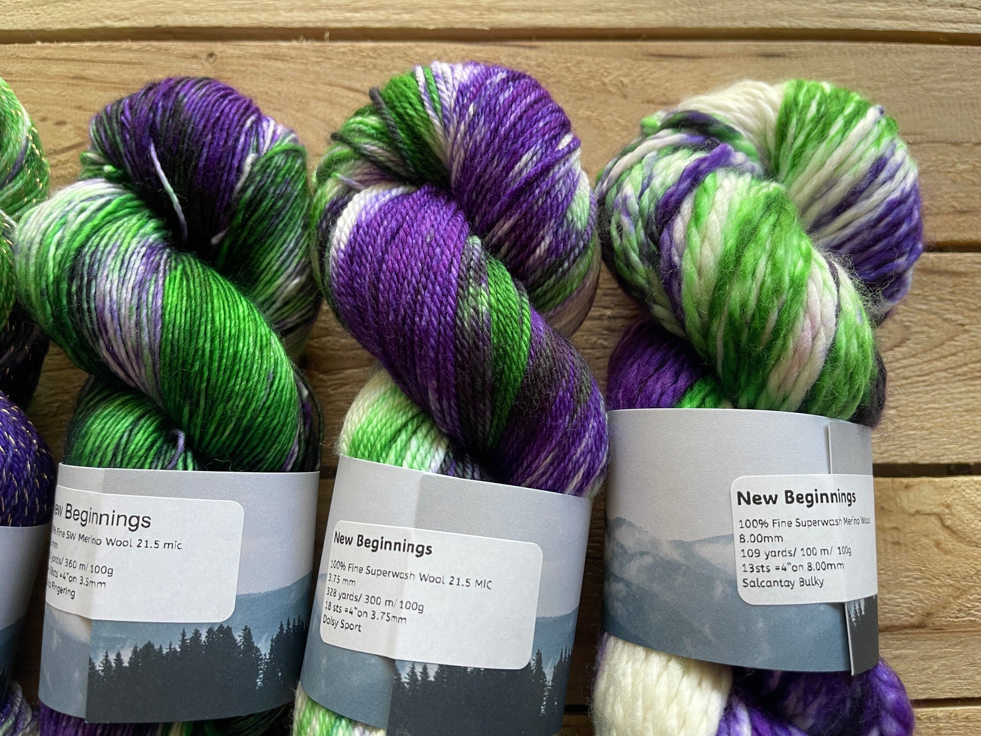 Mountaintop Yarn New Beginnings Yarn