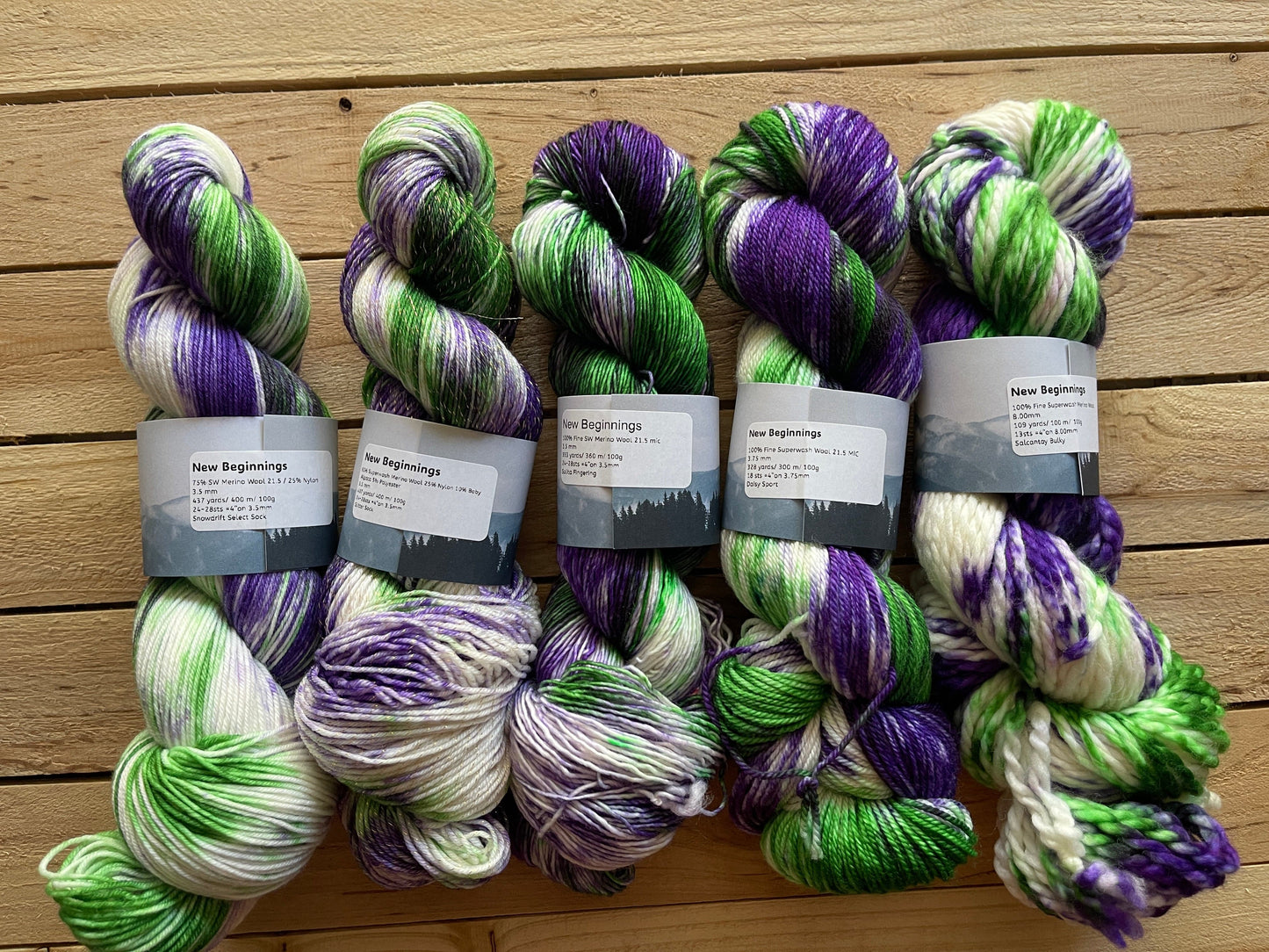 Mountaintop Yarn New Beginnings Yarn