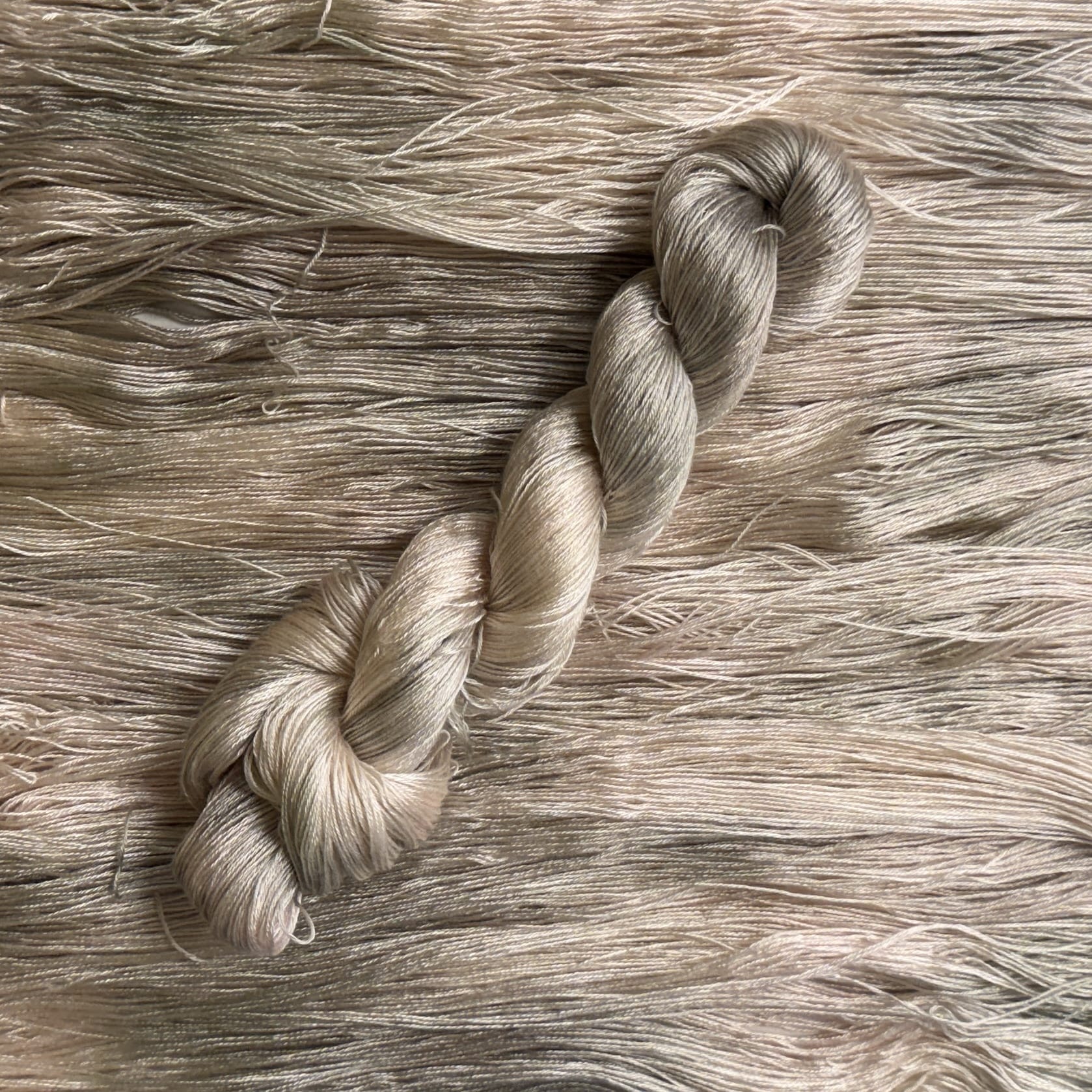 Mountaintop Yarn Oyster Shell - Tencel Yarn