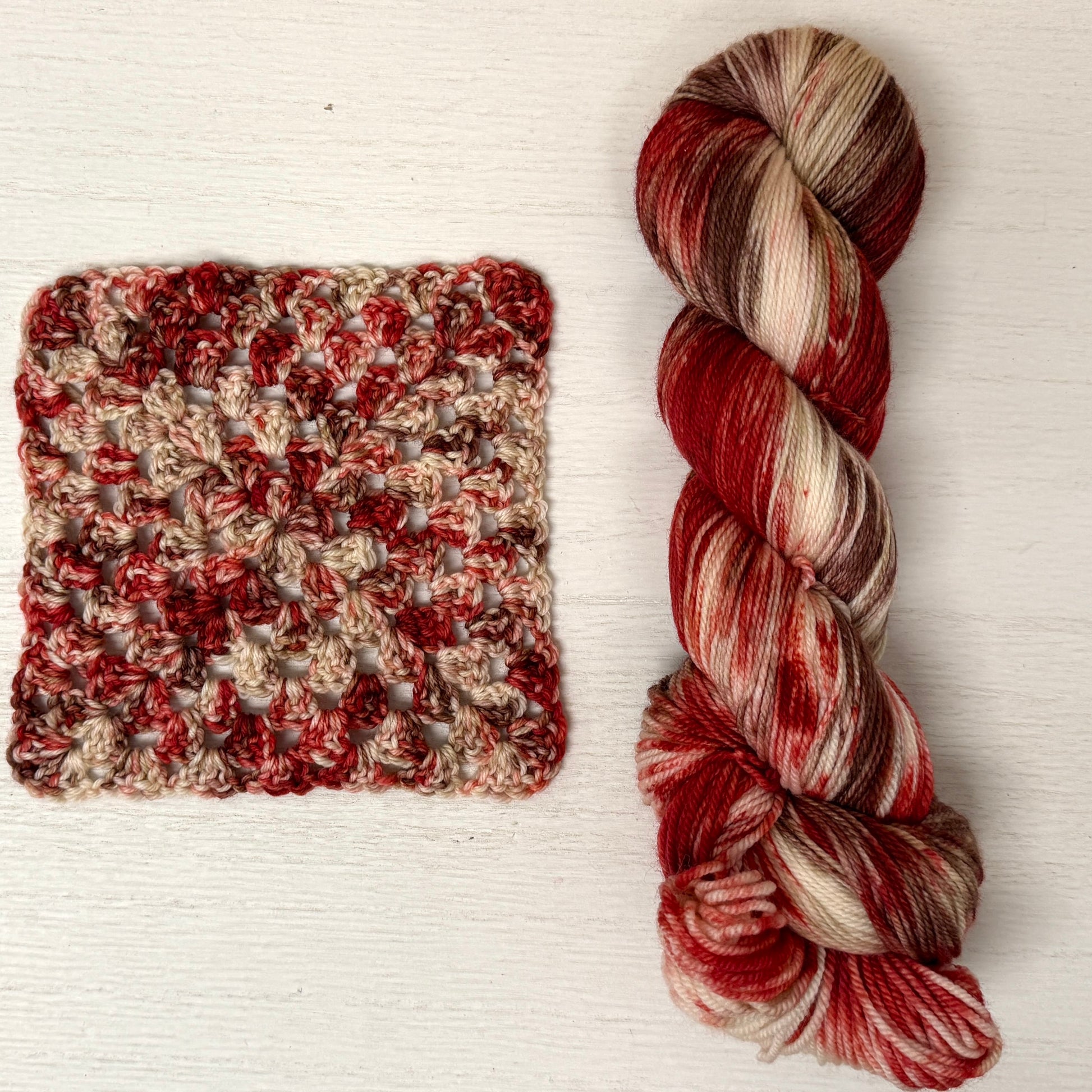Mountaintop Yarn Peppermint Mocha Yarn