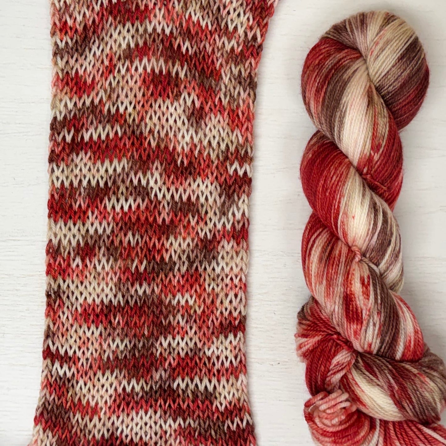 Mountaintop Yarn Peppermint Mocha Yarn