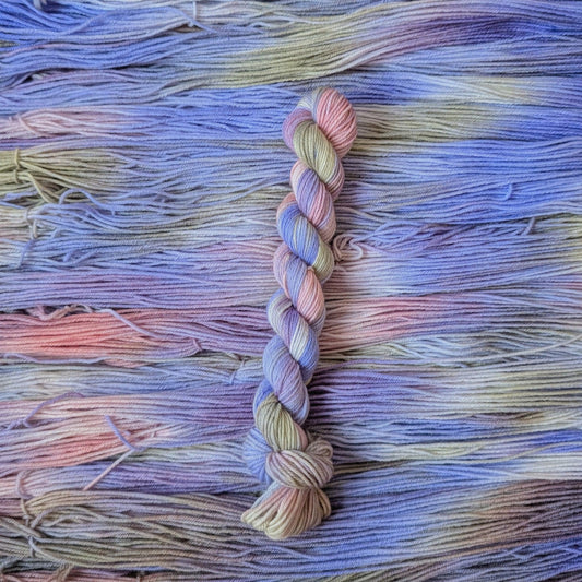 Mountaintop Yarn Petal to the Metal - 20g Mini Skein - Sock/Fingering Yarn