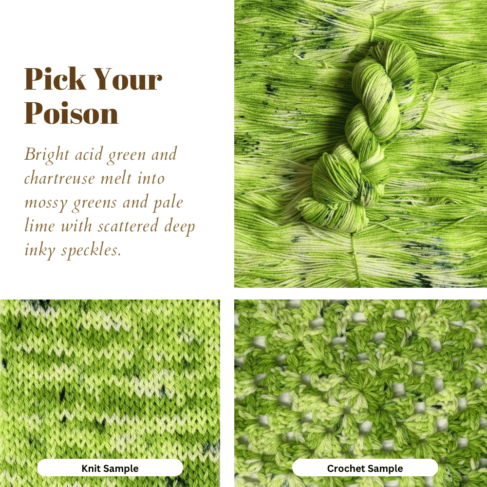 Mountaintop Yarn Pick Your Poison Yarn