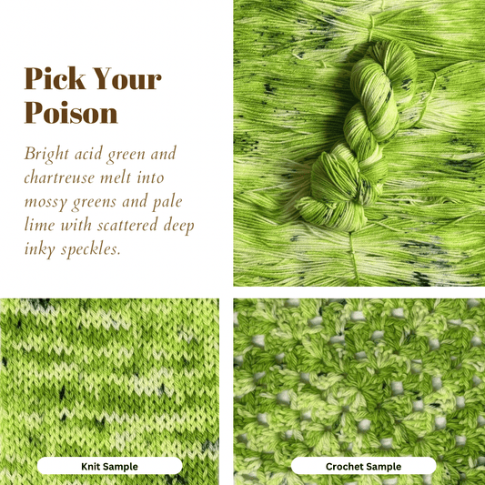 Mountaintop Yarn Pick Your Poison Yarn