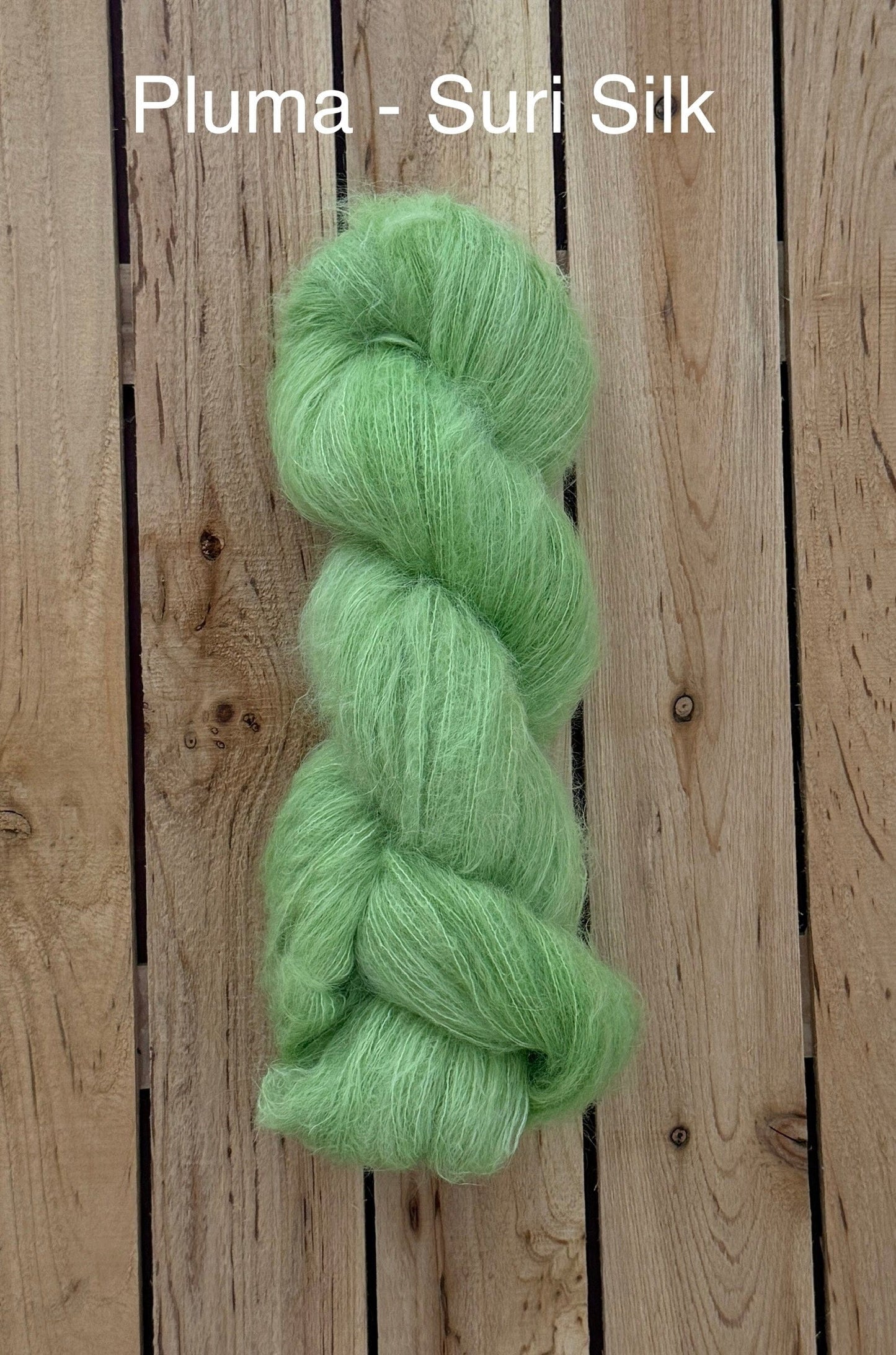 Mountaintop Yarn Pluma Fresh Cut Grass Yarn