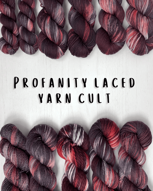 Mountaintop Yarn Profanity Laced Yarn Cult Yarn