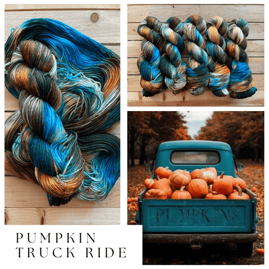 Mountaintop Yarn Pumpkin Truck Ride Yarn