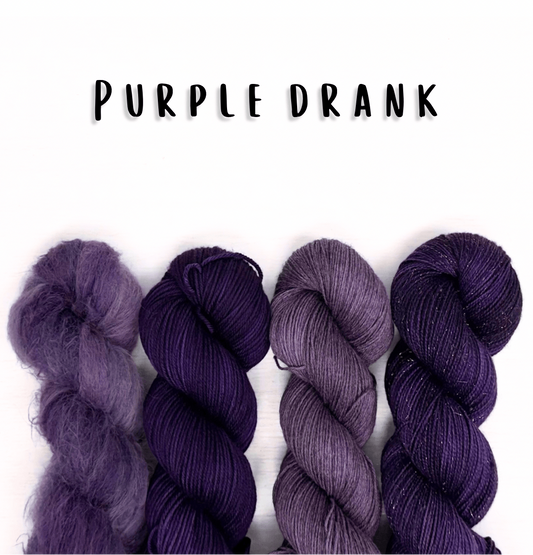 Mountaintop Yarn Purple Drank Yarn