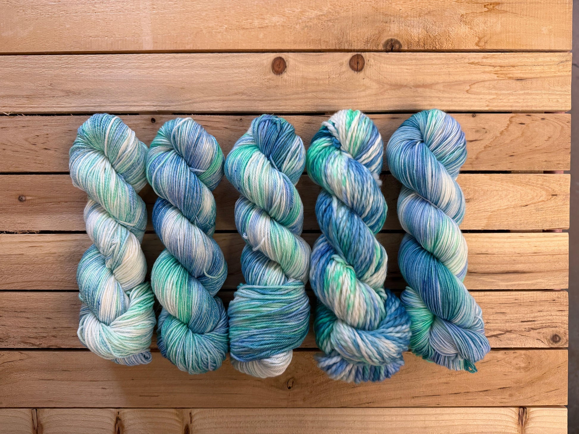 Mountaintop Yarn Sea Glass Yarn