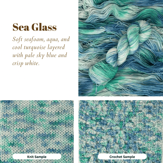 Mountaintop Yarn Sea Glass Yarn