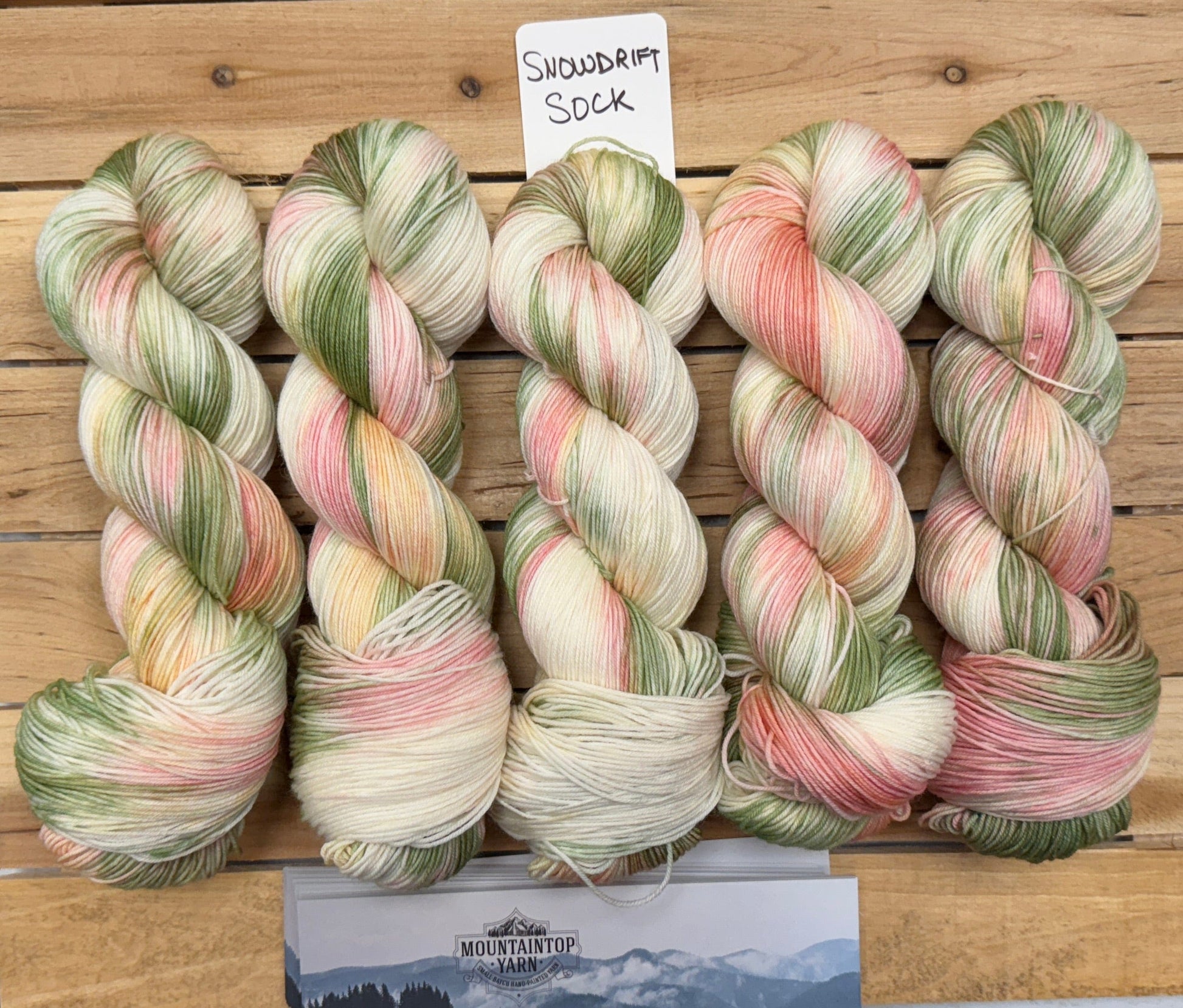 Mountaintop Yarn Snowdrift Select Sock Bouquet Toss Yarn