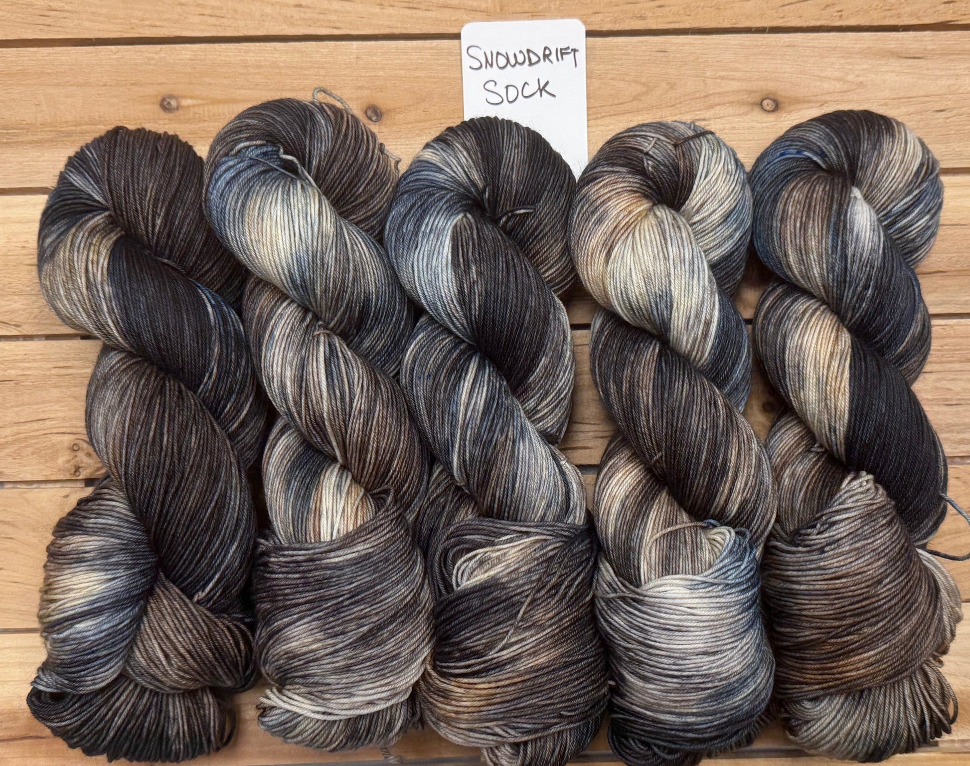 Mountaintop Yarn Snowdrift Sock Haunted Yarn
