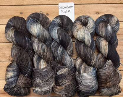 Mountaintop Yarn Snowdrift Sock Haunted Yarn