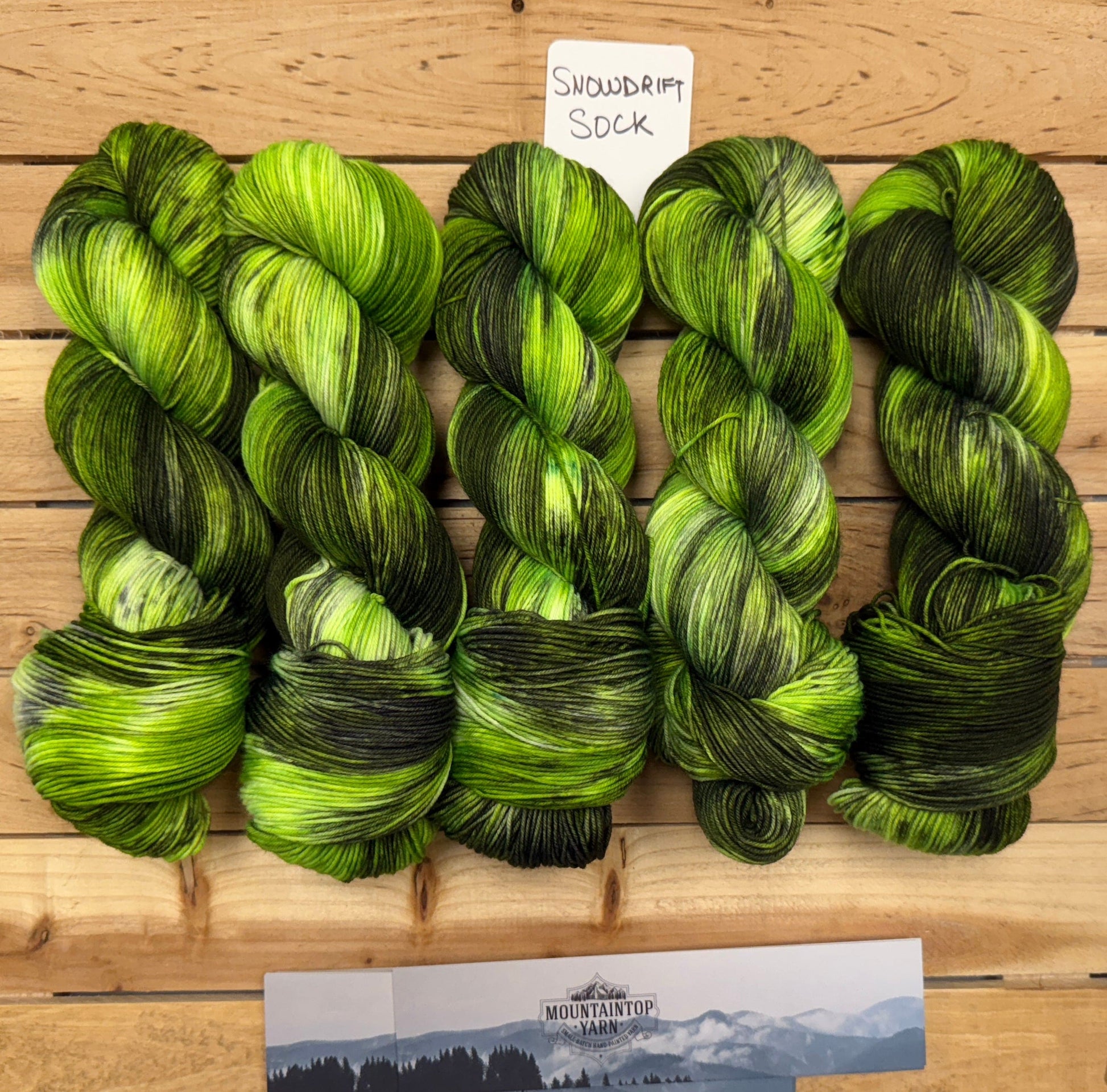 Mountaintop Yarn Snowdrift Sock Oogie Boogie Yarn