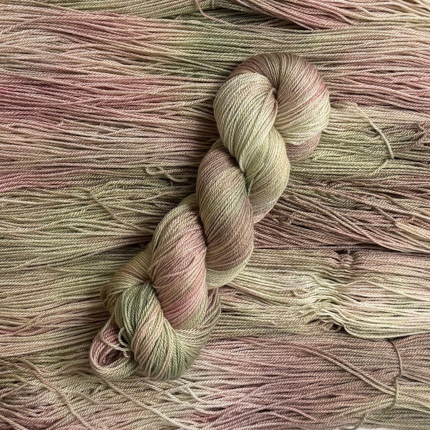Mountaintop Yarn Summer Wedding - Merino / Bamboo - Fingering Weight Yarn