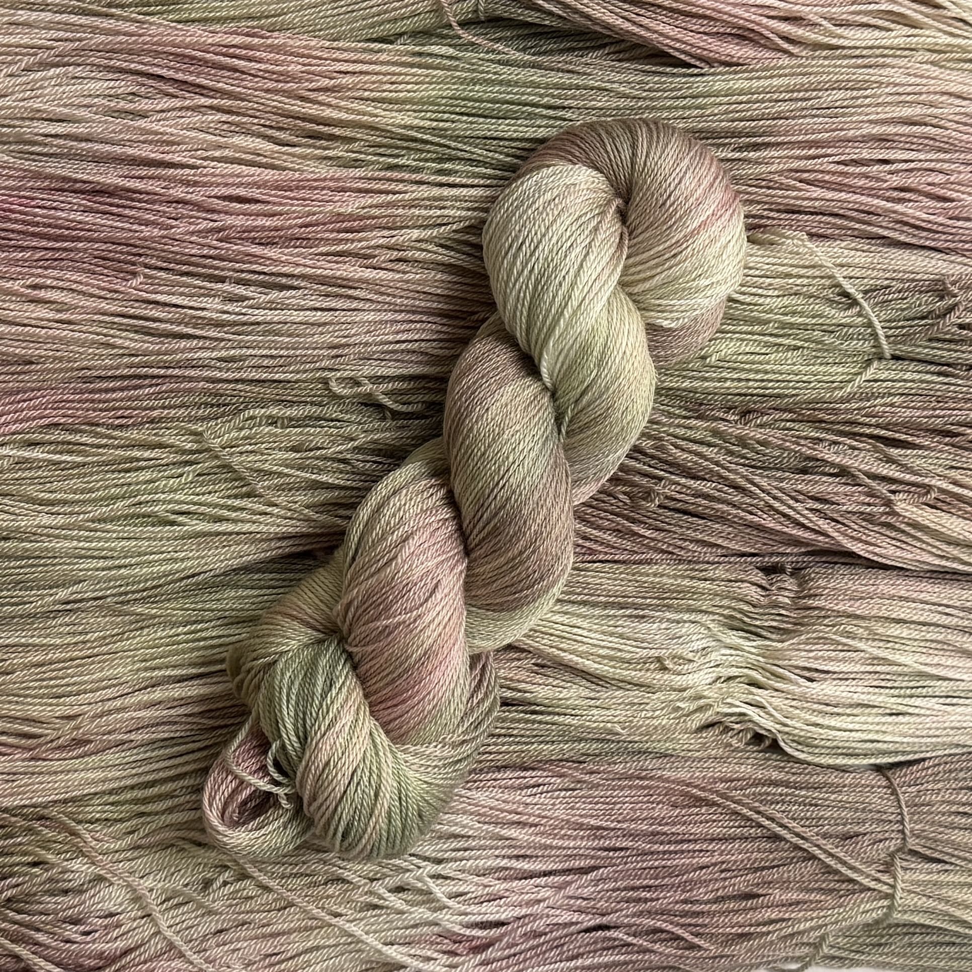 Mountaintop Yarn Summer Wedding - Merino / Bamboo - Fingering Weight Yarn