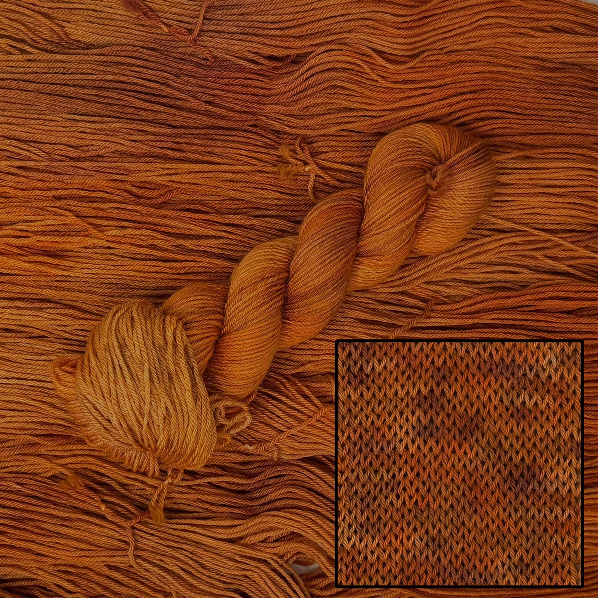 Mountaintop Yarn Sunset Over the Canyon Highland DK Yarn
