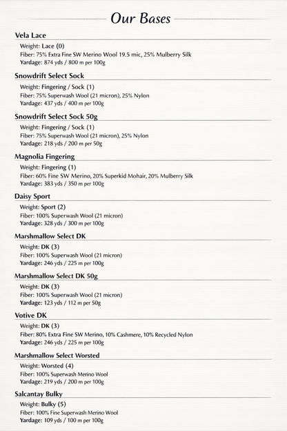 Mountaintop Yarn Sweater Weather Yarn