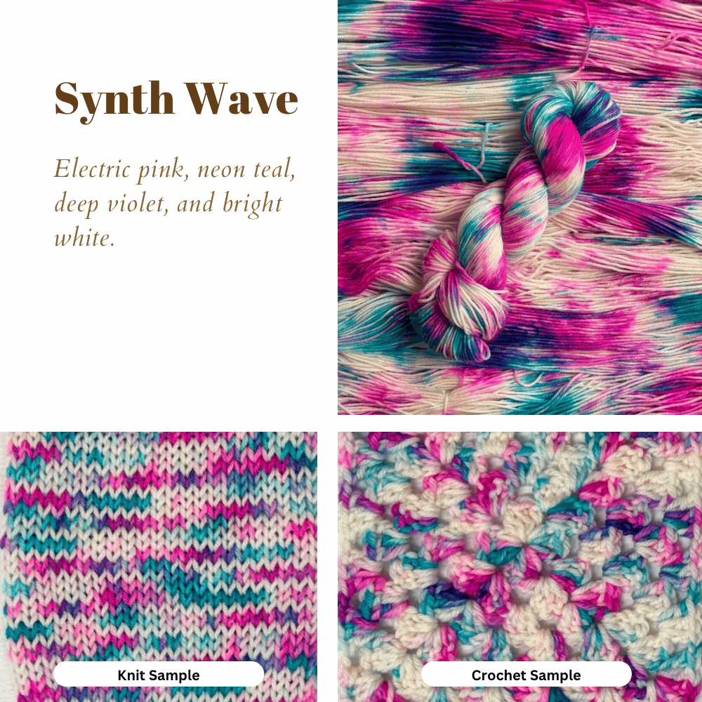 Mountaintop Yarn Synth Wave Yarn