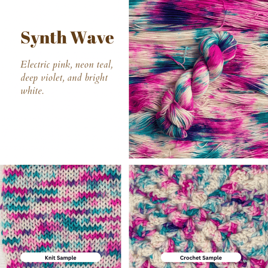 Mountaintop Yarn Synth Wave Yarn