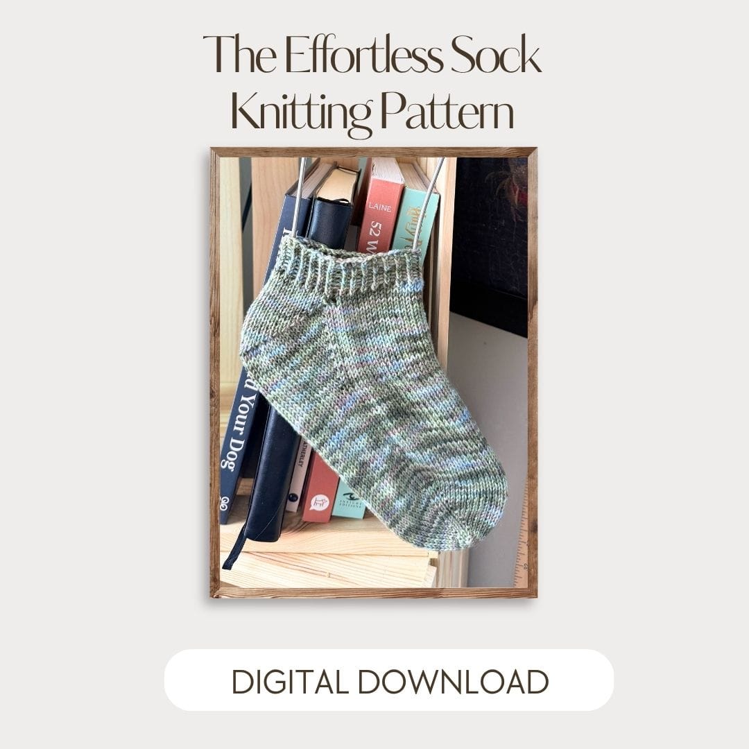 Mountaintop Yarn The Effortless Socks - Digital Pattern Needlecraft Patterns