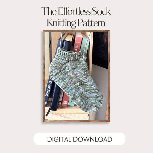 Mountaintop Yarn The Effortless Socks - Digital Pattern Needlecraft Patterns