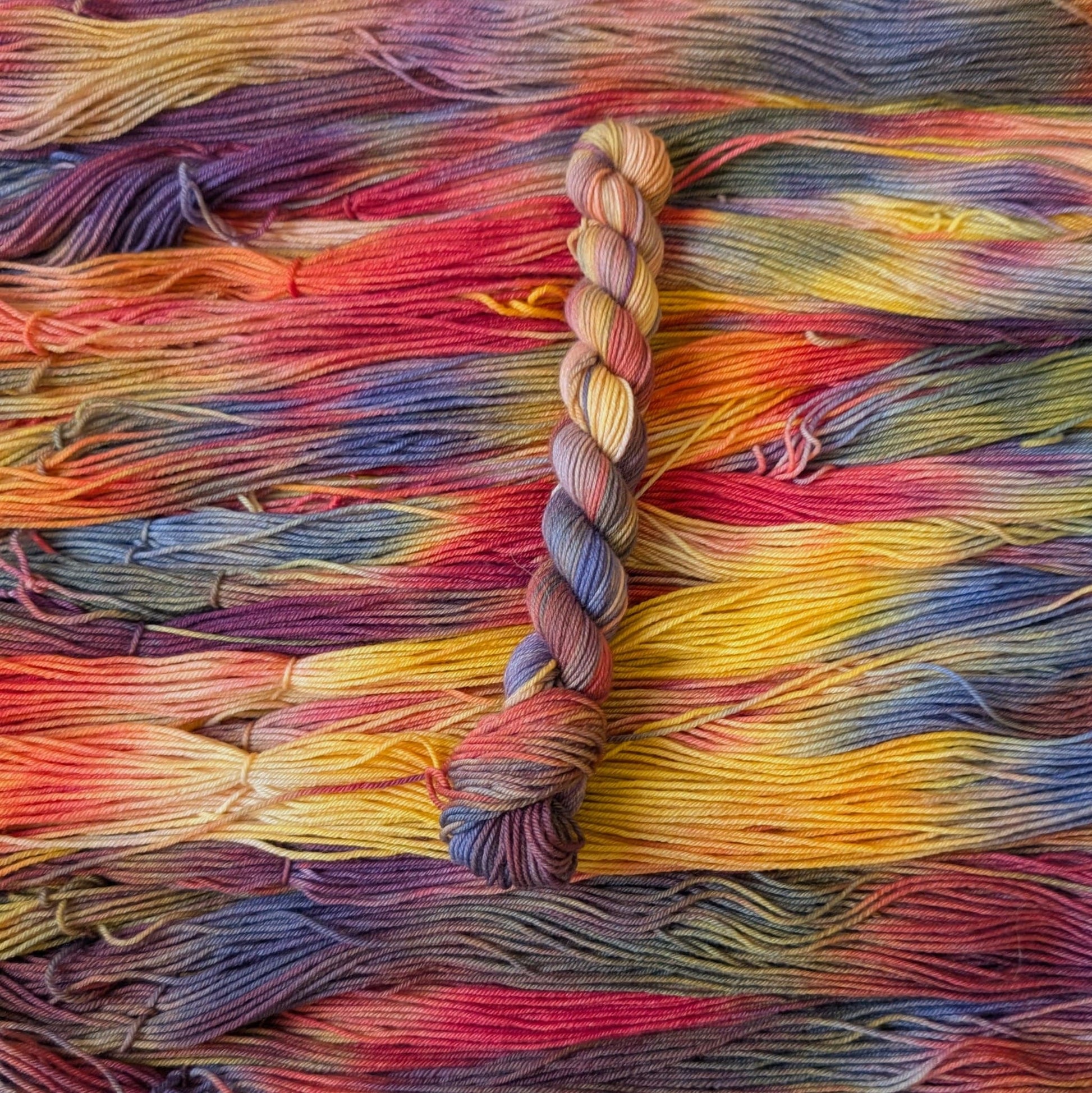 Mountaintop Yarn Tropic Like It's Hot - 20g Mini Skein - Sock/Fingering Yarn