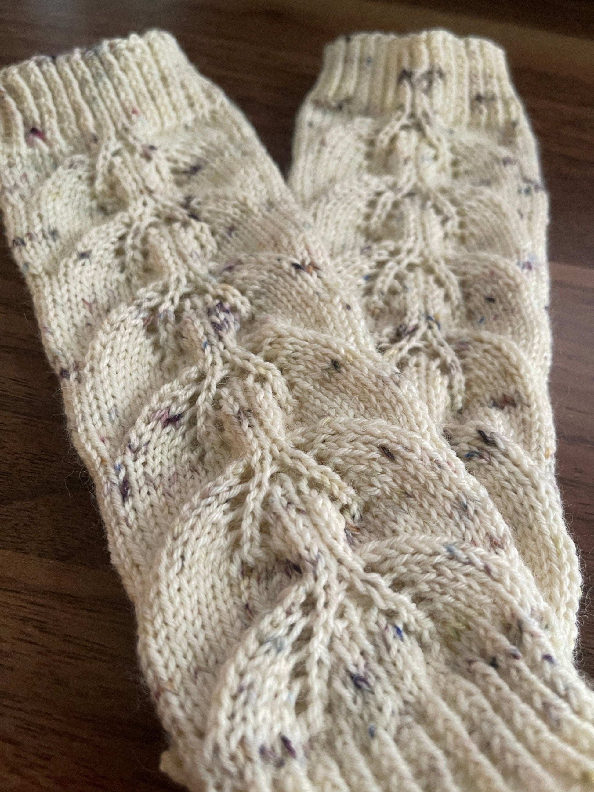 Mountaintop Yarn Tweedy Infant Leg Warmers