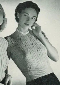 Mountaintop Yarn Vintage Lace Blouse 5322 - Digital Pattern Patterns