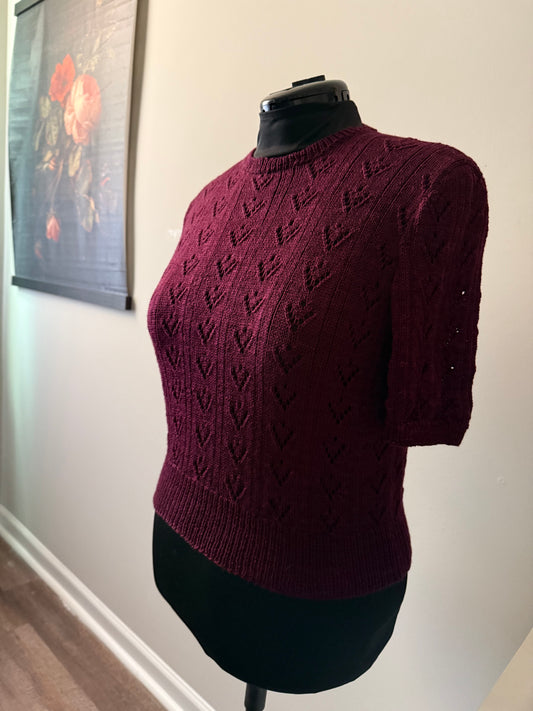 Mountaintop Yarn Vintage Lace Blouse 5322 - Digital Pattern Patterns