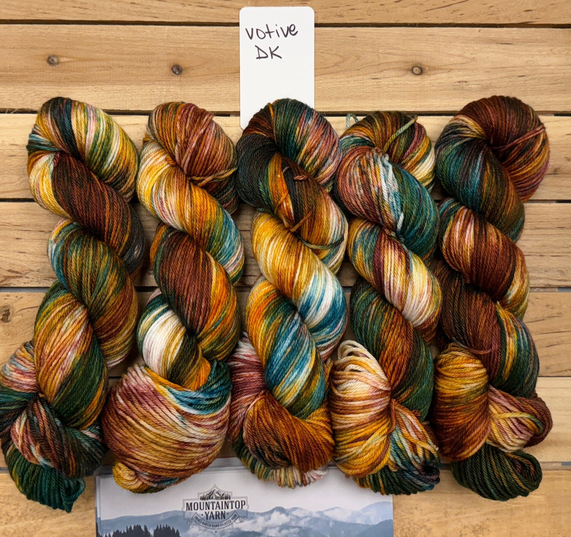 Mountaintop Yarn Votive DK Campfire Nights Yarn