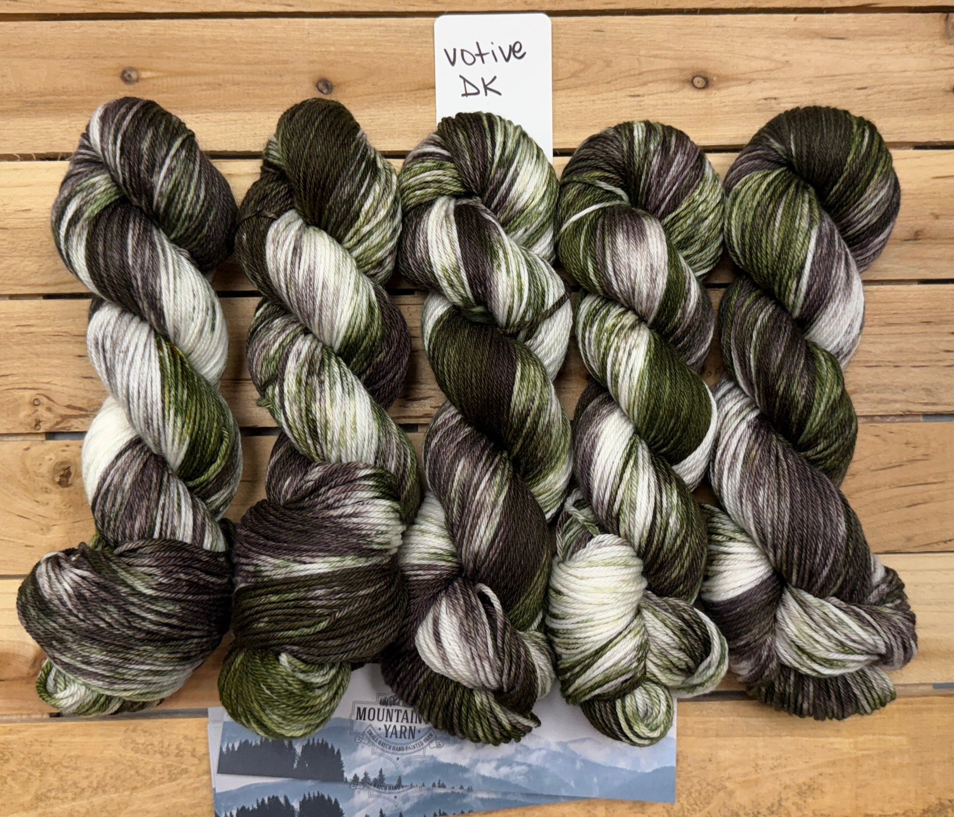 Mountaintop Yarn Votive DK Snowy Walk Yarn