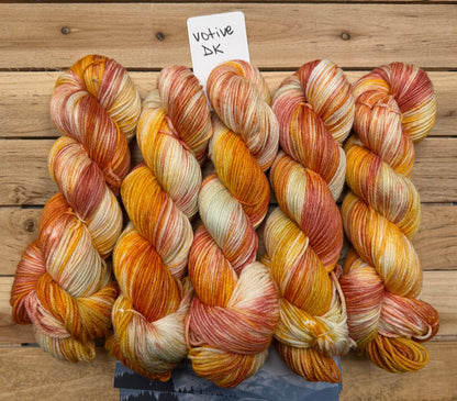 Mountaintop Yarn Votive DK Summer Citrus Yarn