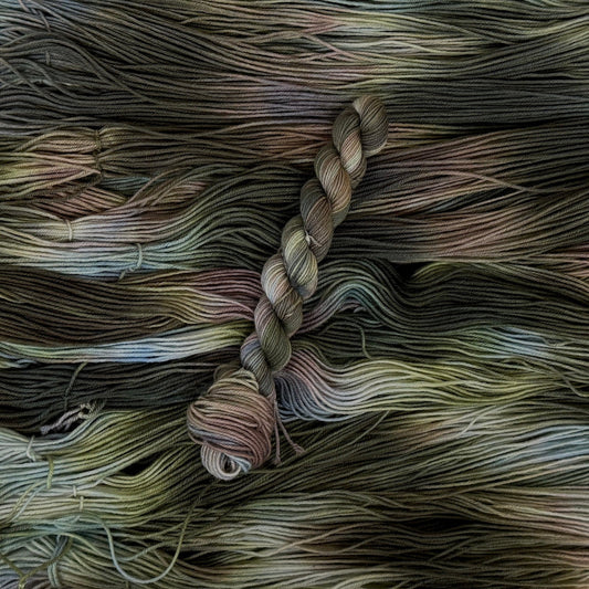 Mountaintop Yarn Woodland Nymph - 20g Mini Skein - Sock/Fingering Yarn