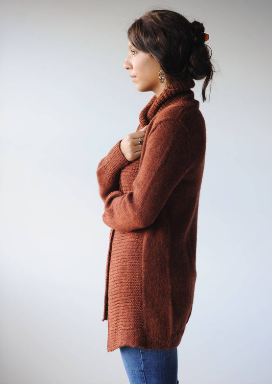NNK Press Autumnal Cardigan Knitting Pattern Patterns