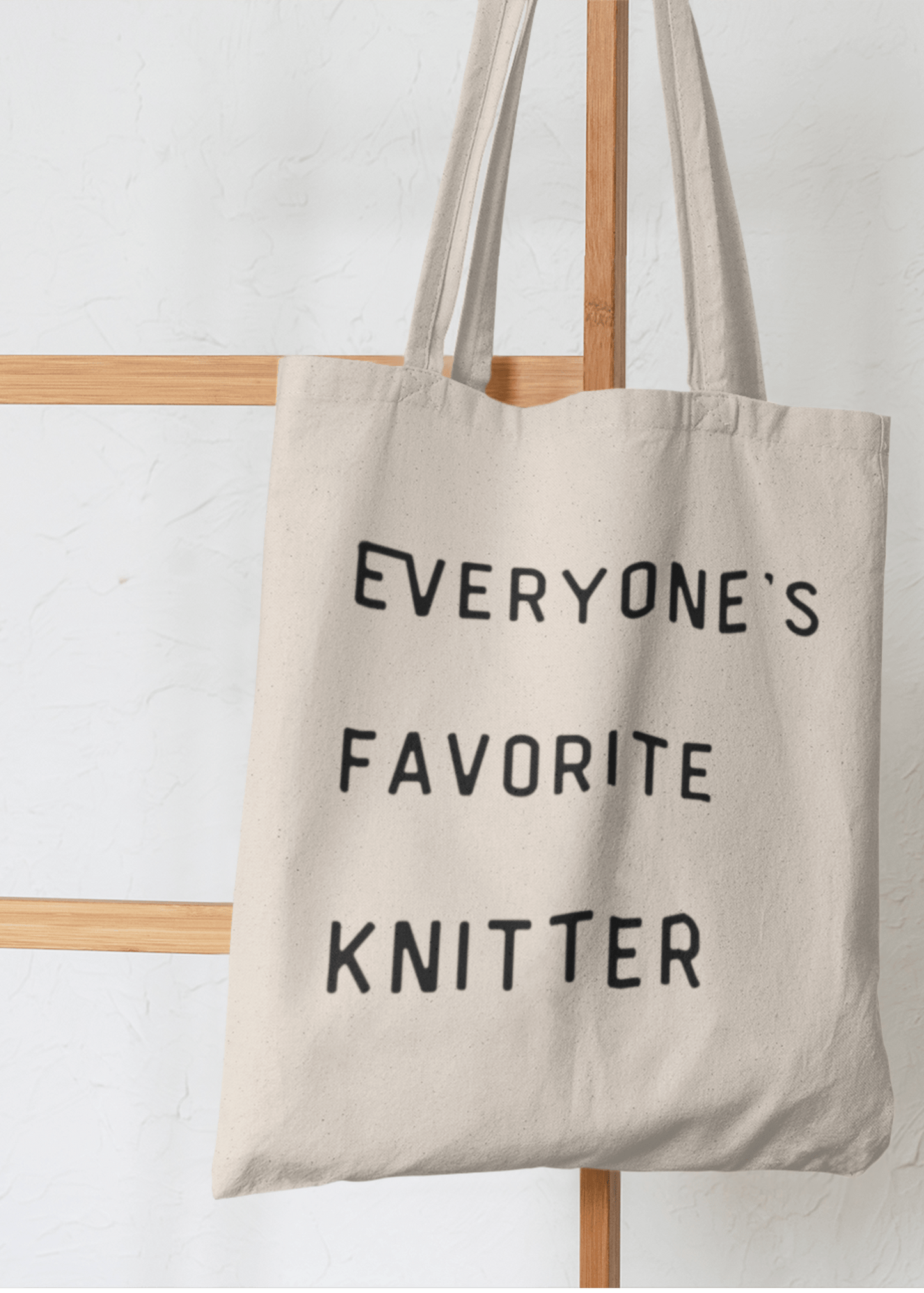 NNK Press Everyone's Favorite Knitter Tote Tote Bags