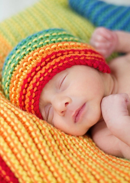NNK Press Favorite Cap and Blanket Set Knitting Pattern Patterns