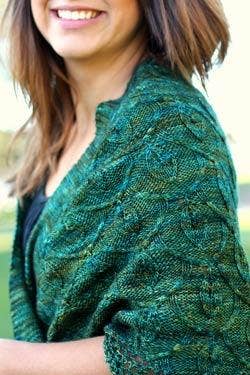 NNK Press Secret Garden Shawl Knitting Pattern Needlecraft Patterns