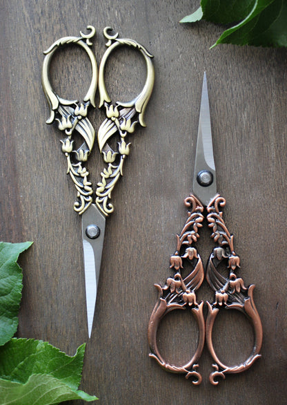 NNK Press Tulip Garden Embroidery Scissors Scissors