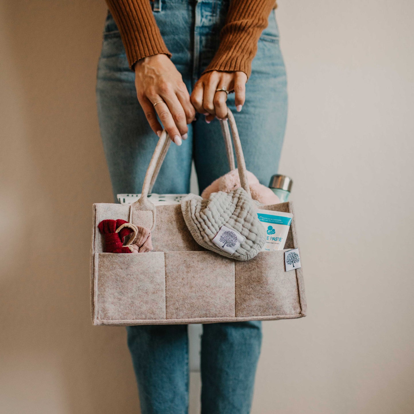 Parker Baby Co. Felt Diaper Caddy - The Perfect WIP Project Bag Project Bags