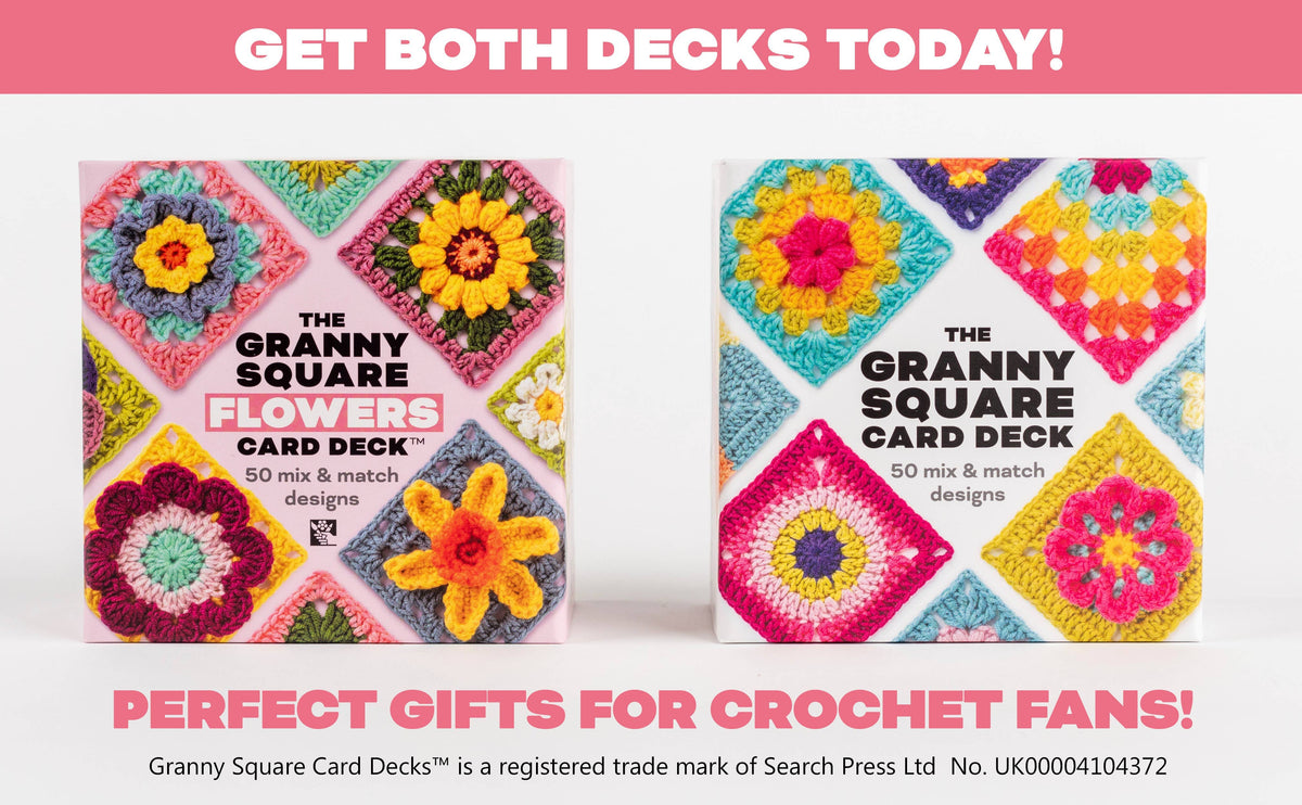 Penguin Random House LLC Granny Square Flowers Card Deck Patterns