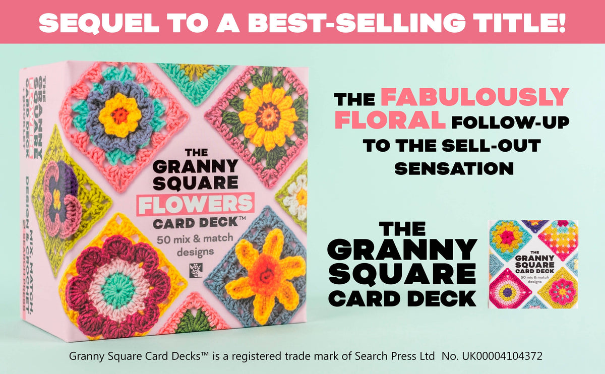 Penguin Random House LLC Granny Square Flowers Card Deck Patterns