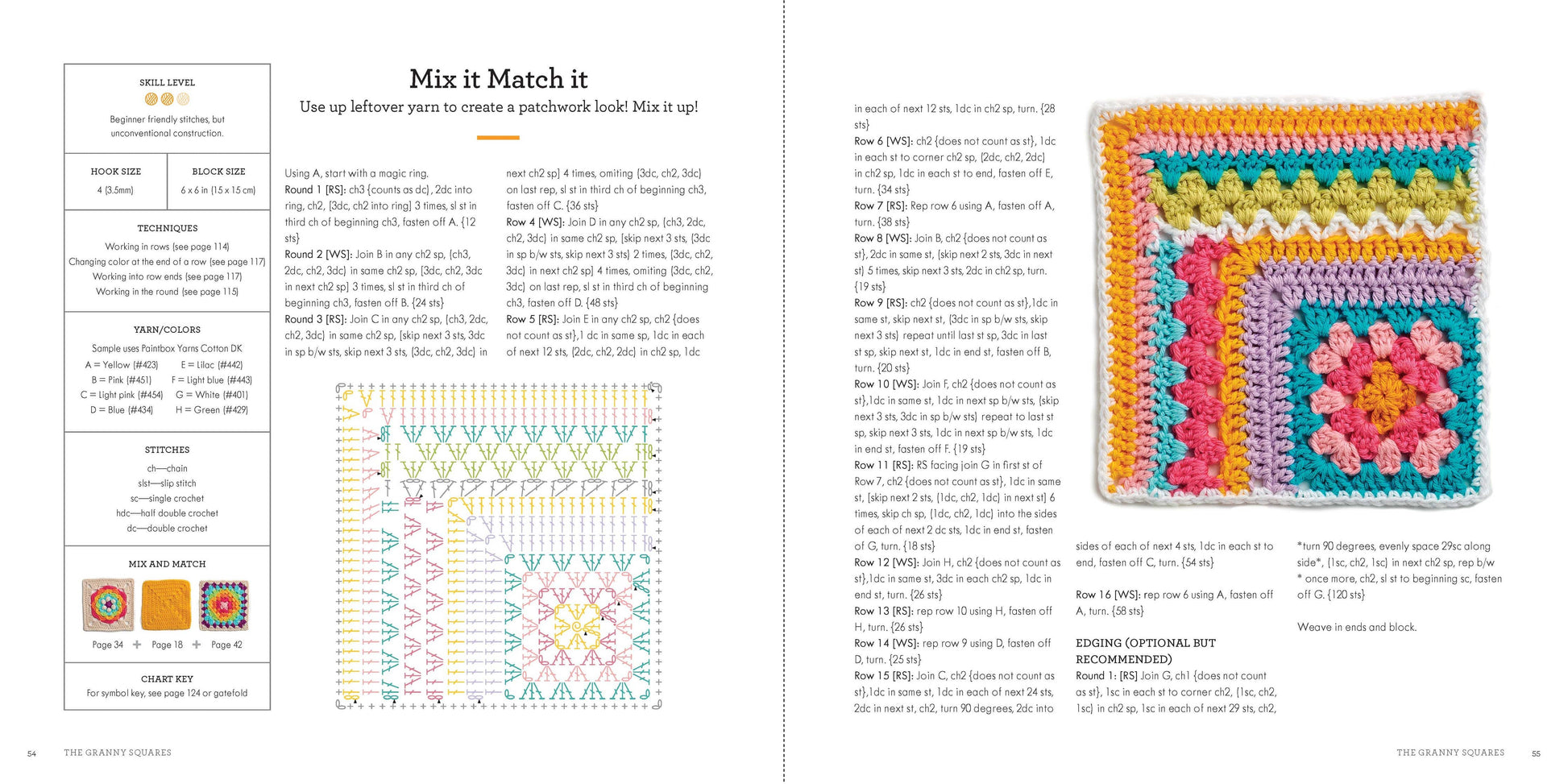 Penguin Random House LLC Modern Guide To Granny Squares Patterns