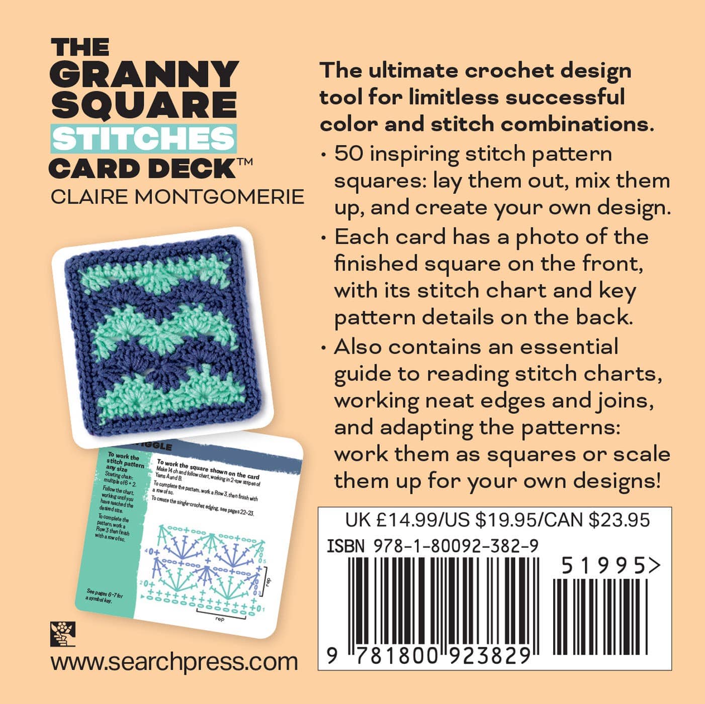 Penguin Random House LLC The Granny Square Stitches Card Deck Craft Kits