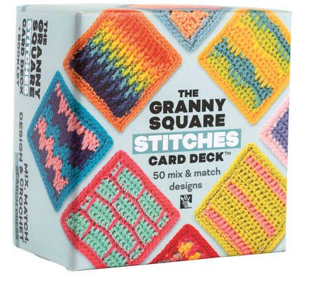 Penguin Random House LLC The Granny Square Stitches Card Deck Craft Kits
