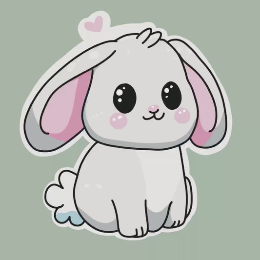 Love Bunny Digital Sticker