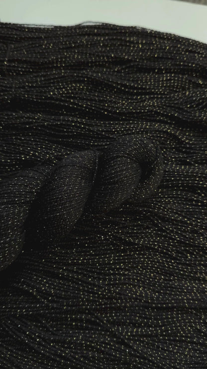 Girl's Night - Gold Glitter - Fingering Weight