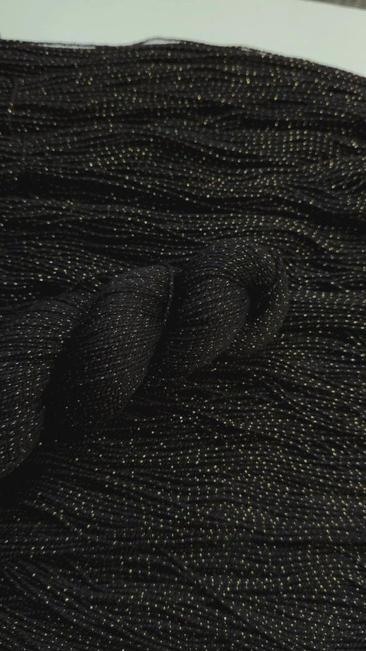 Girl's Night - Gold Glitter - Fingering Weight